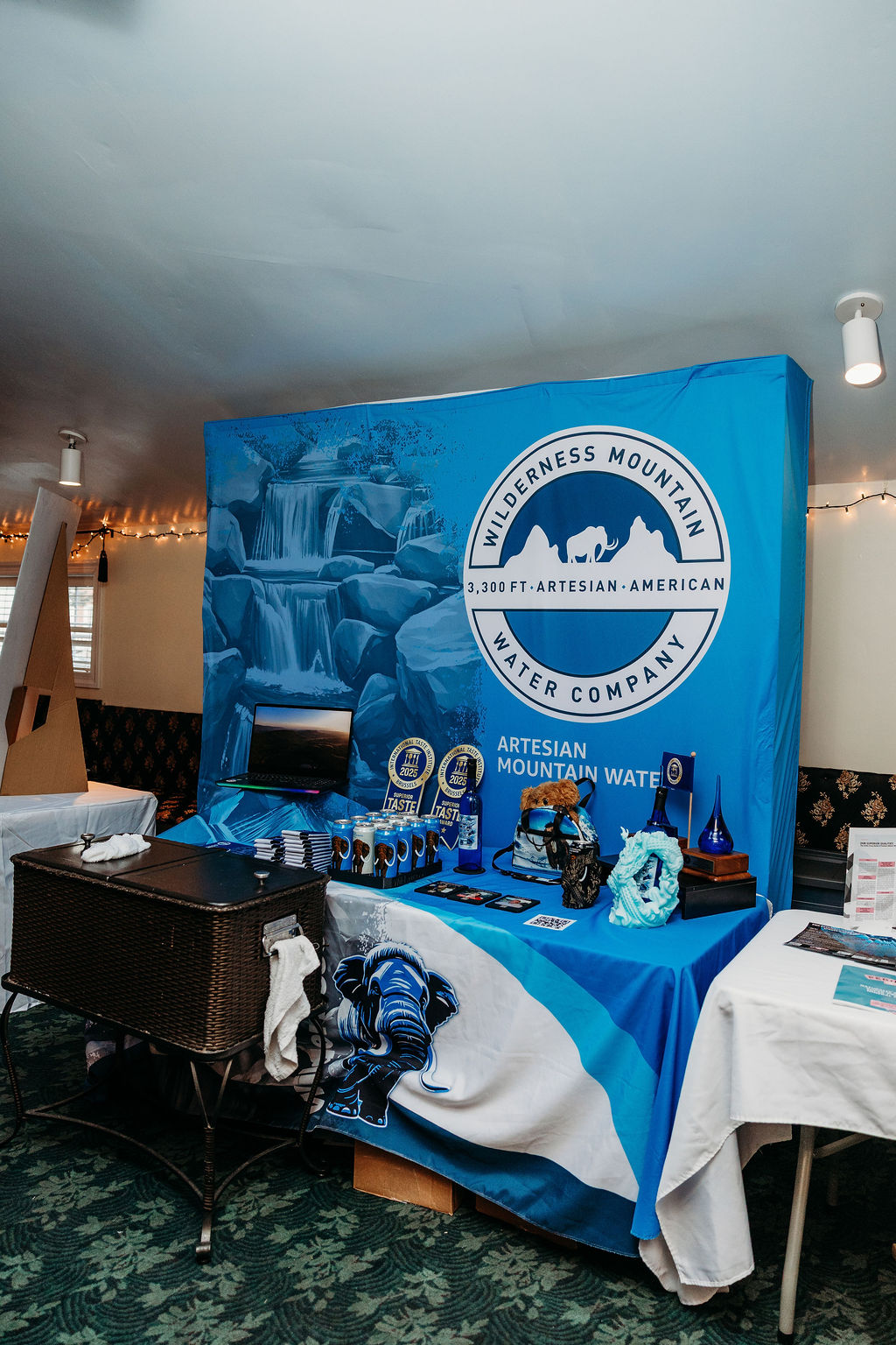 image of a vendor booth